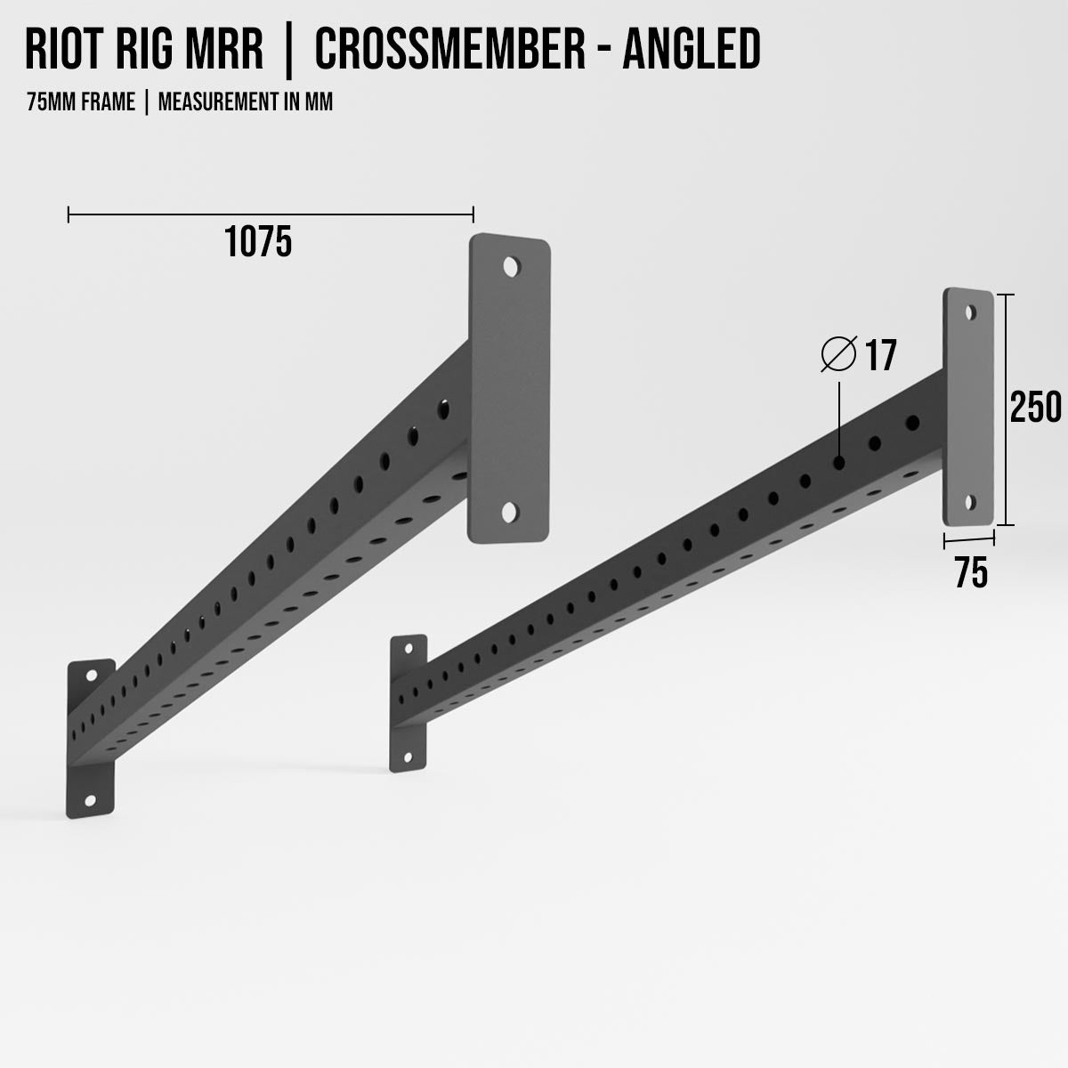 strength-shop-riot-rig-mrr-crossmember-angled-traverse-inclin-e image 2