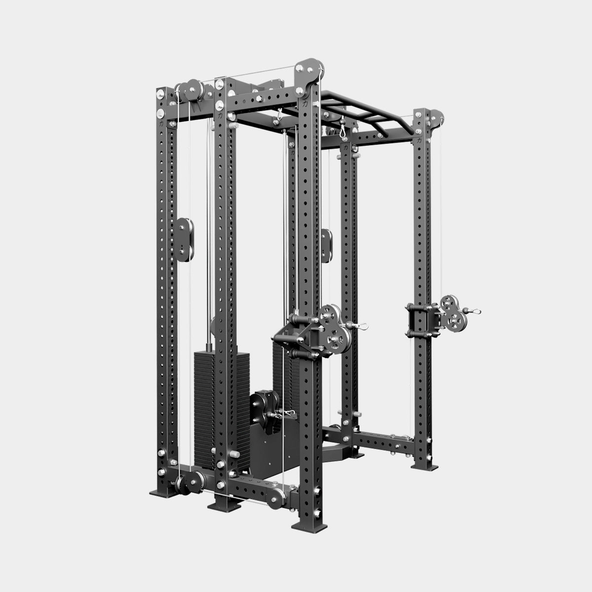 strength-shop-riot-mrr-cable-rack-system-rack-functional-trainer-6-poulies image 2