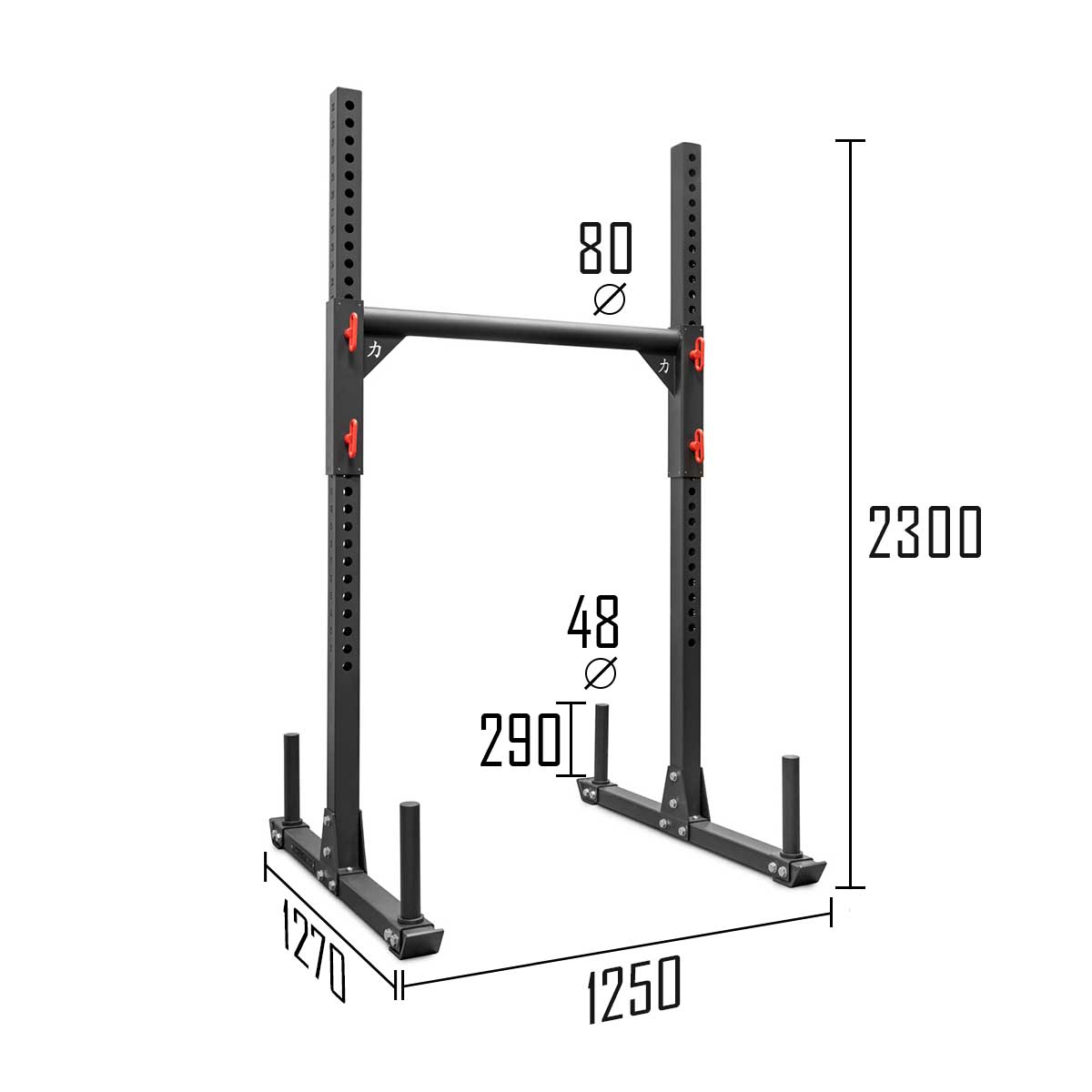 strength-shop-riot-narrow-crossbeam-traverse-125cm-pour-yoke-v2 image 3