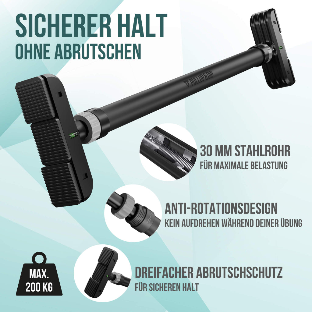 pullup-dip-pack-barre-de-traction-t-lescopique-porte-sangles-guides image 2