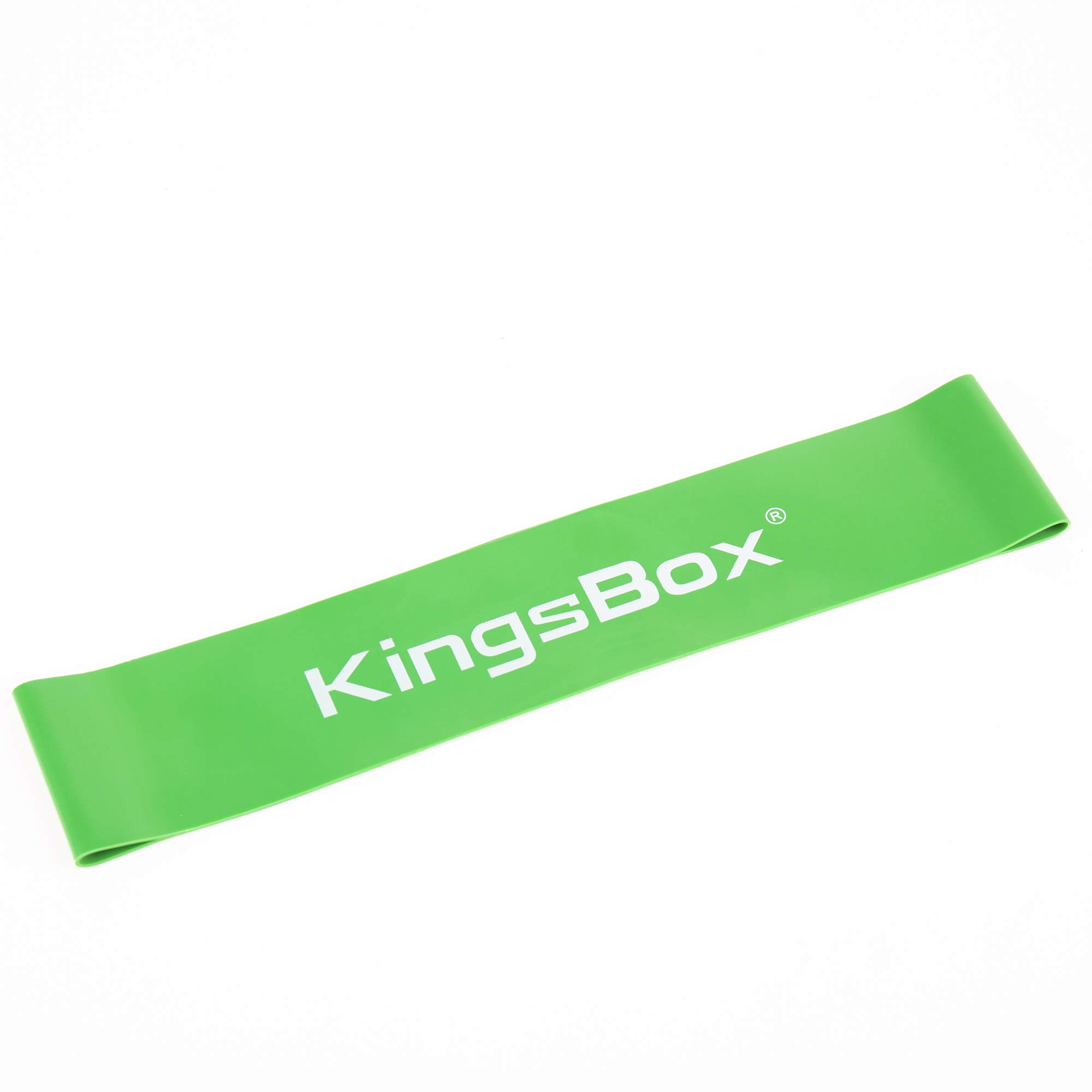 kingsbox-home-series-jeu-de-4-lastiques-de-r-sistance-latex-500-mm-noir-vert-ble image 5