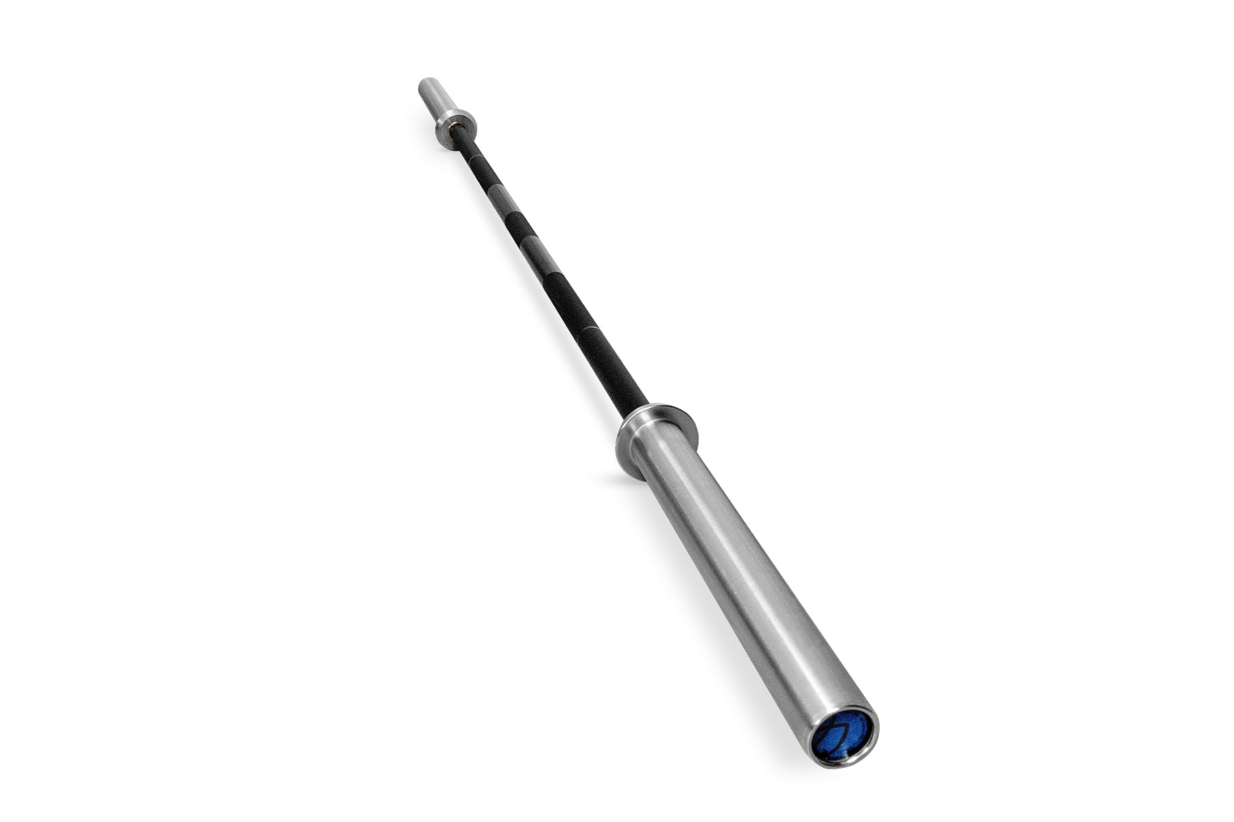 strength-shop-riot-power-bar-barre-de-powerlifting-calibr-e-20-kg-black-chrome image 2