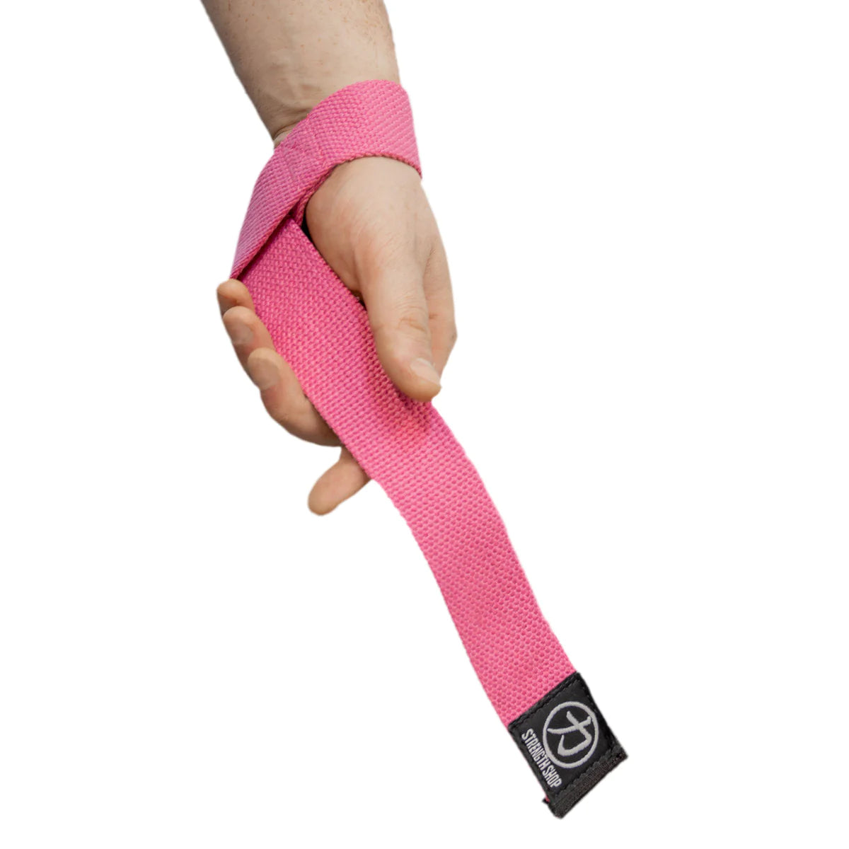 strength-shop-originals-sangles-de-tirage-coton-rose image 3