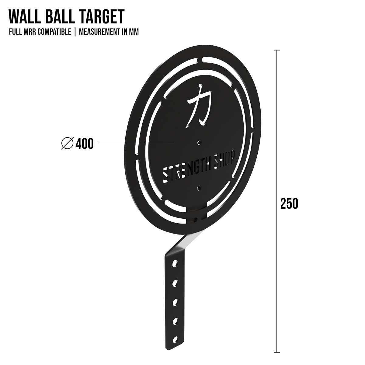 strength-shop-wall-ball-target-mrr-compatible-cible-400mm-pour-rig-mrr image 3