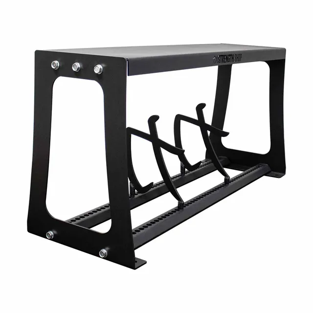 strength-shop-plate-storage-bench-banc-de-rangement-disques-acier image 1
