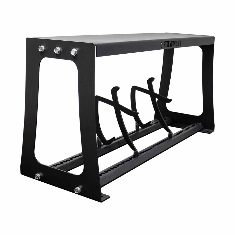 strength-shop-plate-storage-bench-banc-de-rangement-disques-acier image 1