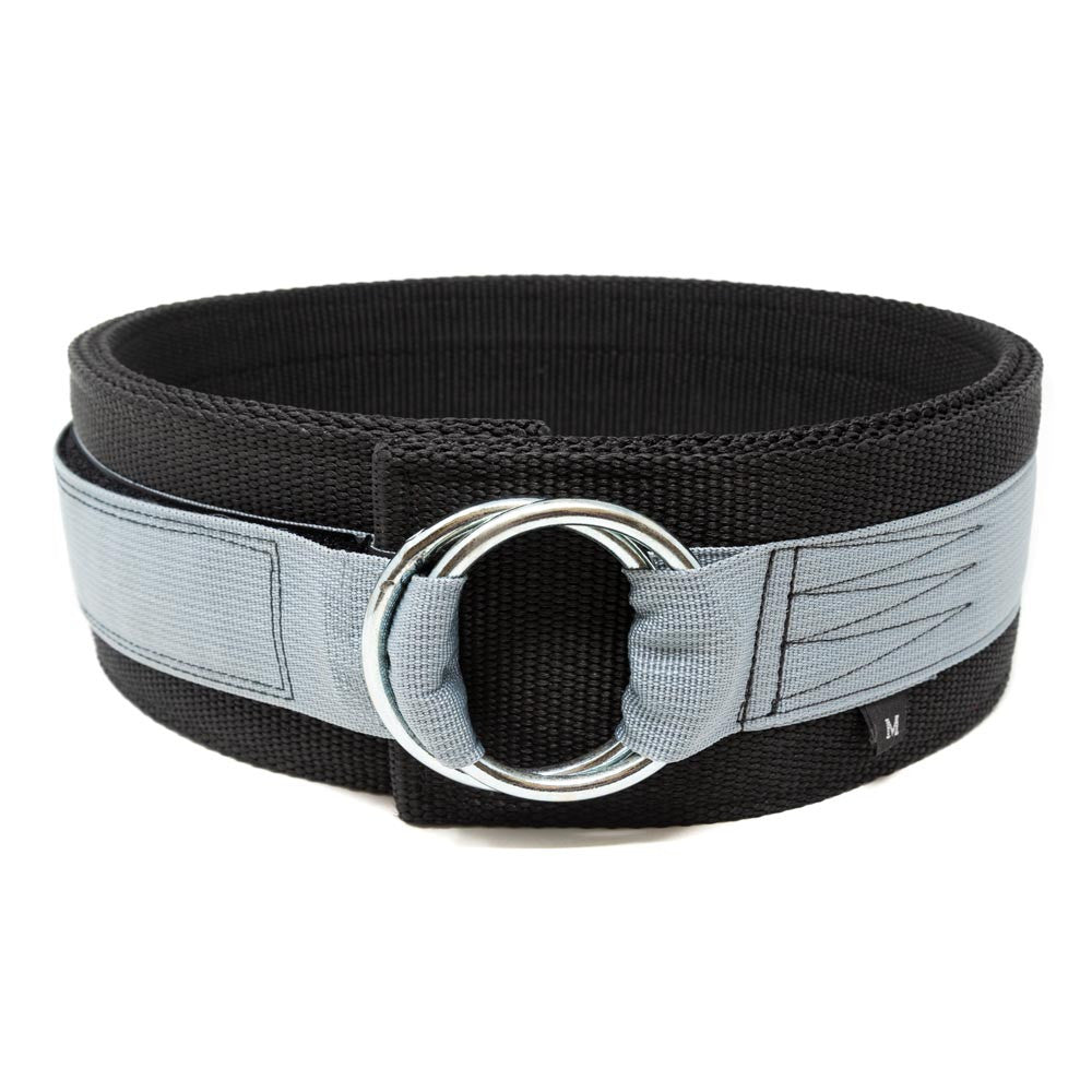 strength-shop-ceinture-deadlift-sangle-gris-noir-10-cm image 1