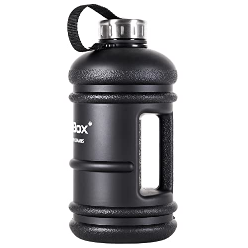 kingsbox-bouteille-d-eau-blacknight-2-2-l-sans-bpa-noir-mat image 8