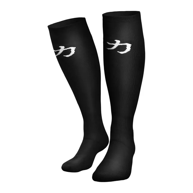strength-shop-black-deadlift-socks-chaussettes-hautes-de-soulev-de-terre image 1
