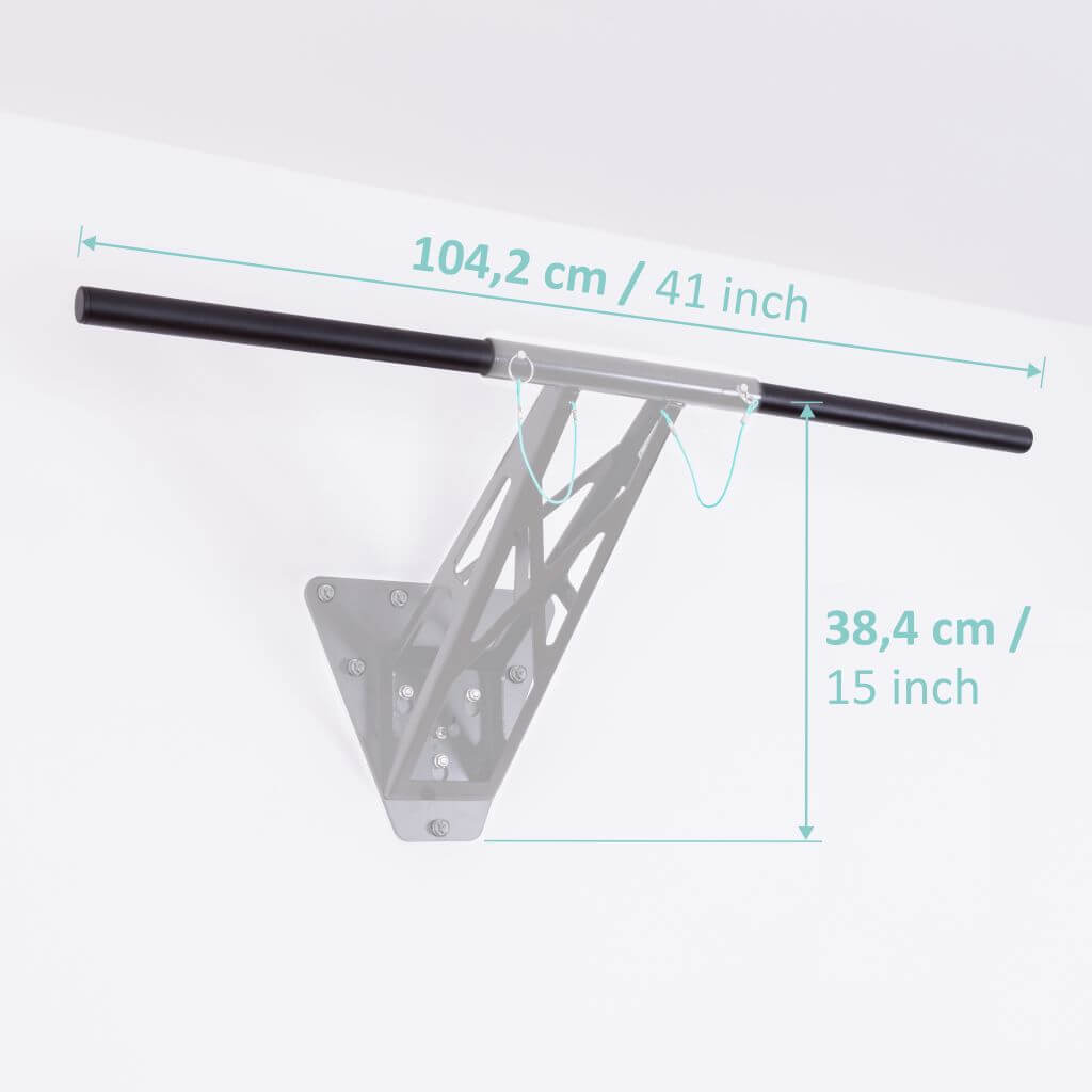 pullup-dip-barres-droites-muscle-up-tractions-et-dips-acier-lot-de-2 image 7