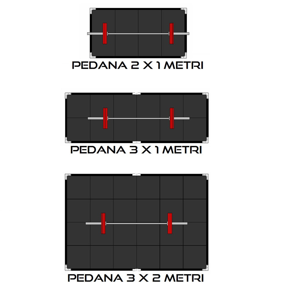 power-gear-pedana-da-stacco-plateforme-deadlift-caoutchouc-haute-densit image 6