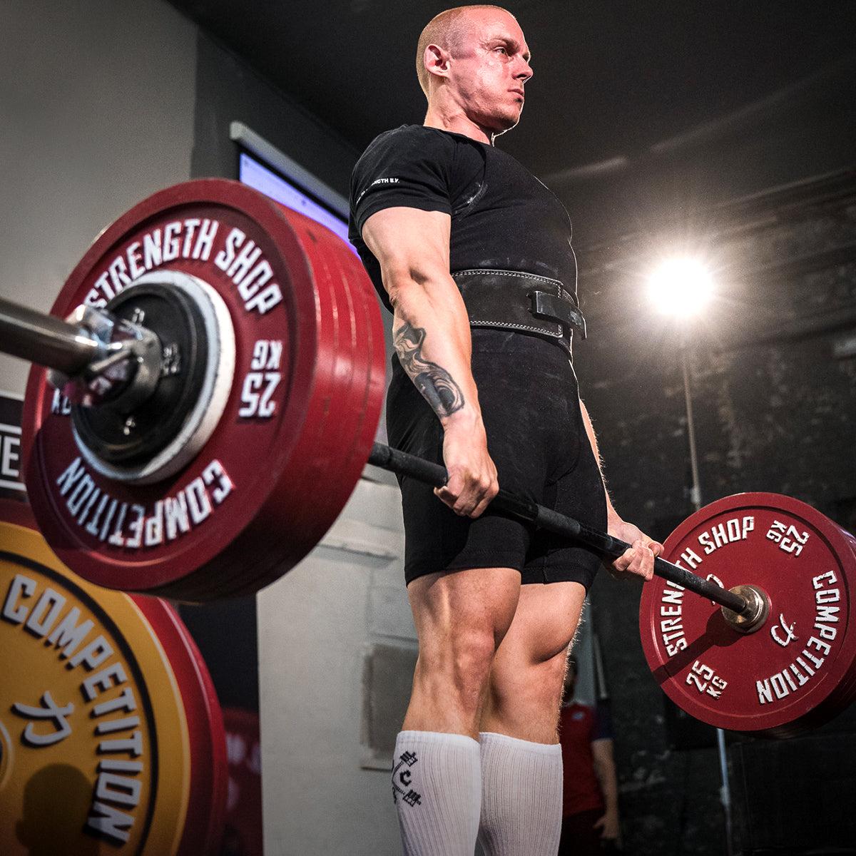 strength-shop-calibrated-plates-set-157-5-kg-disques-de-comp-tition-ipf image 3