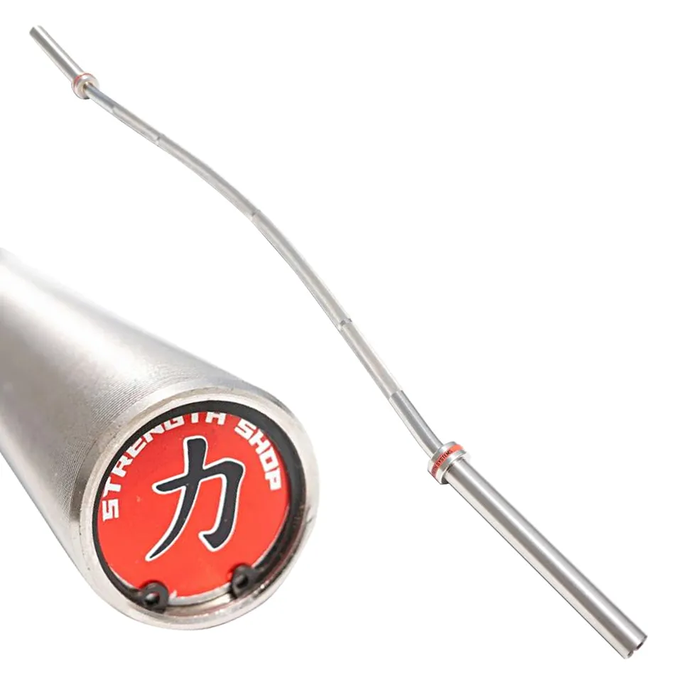 strength-shop-olympic-bow-bar-2-3m-barre-sp-cialit-squat image 1