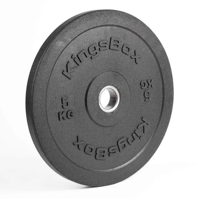kingsbox-hi-temp-bumper-plates-3-0-disques-olympiques-caoutchouc-paire image 1