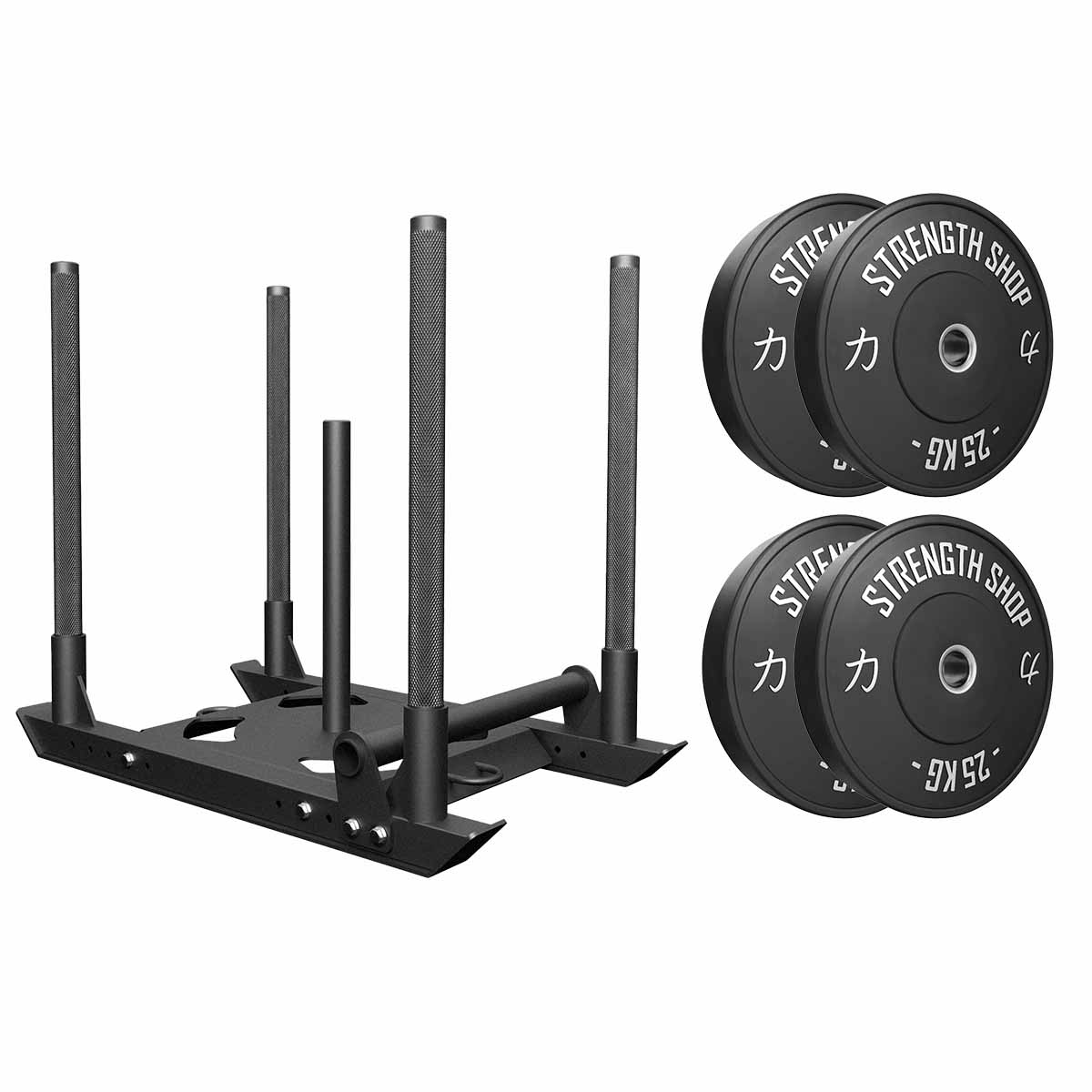 strength-shop-sled-push-bundles-prowler-4-pole-disques-riot image 3