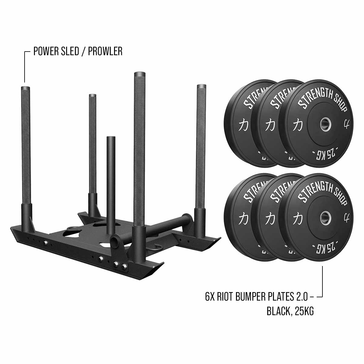strength-shop-sled-push-bundles-prowler-4-pole-disques-riot image 6