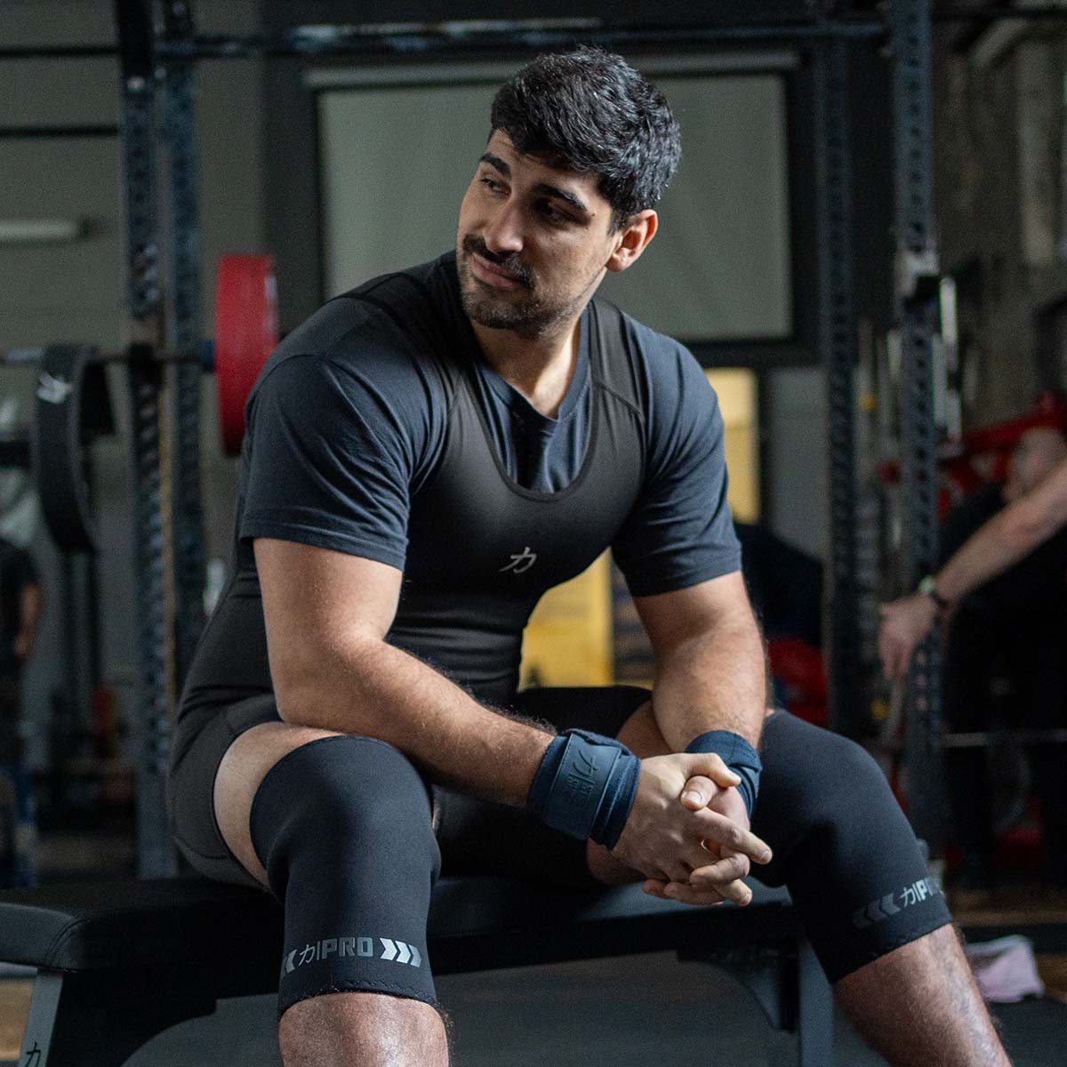 strength-shop-black-singlet-grey-logo-unisex-ipf-approved image 2