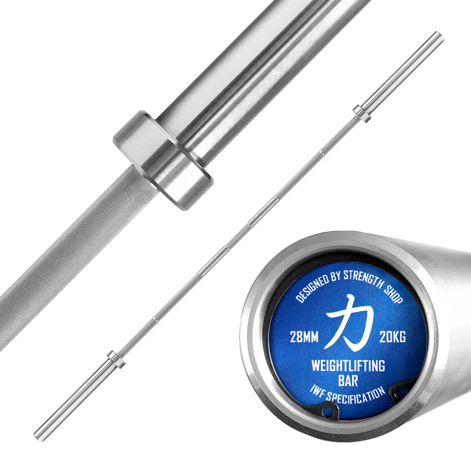 strength-shop-riot-barre-halt-rophilie-homme-20kg-iwf image 1