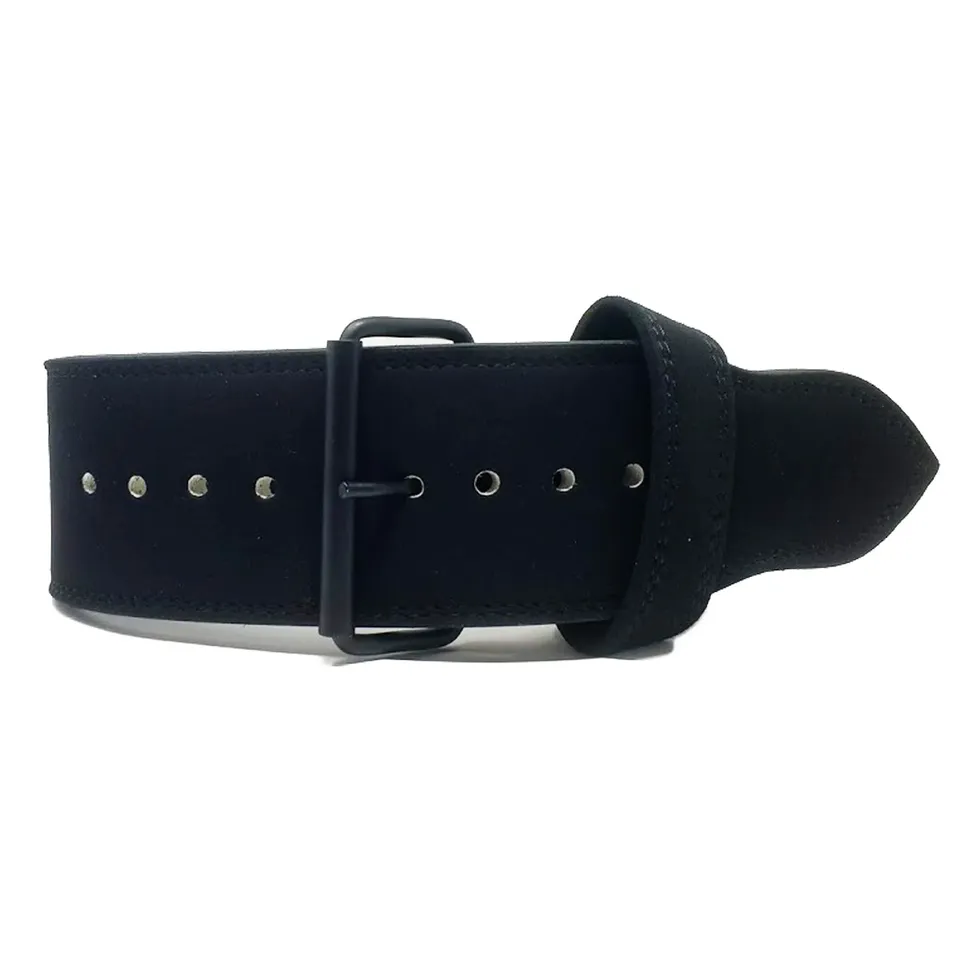 strength-shop-ceinture-single-prong-13mm-all-black-ipf-approved image 1