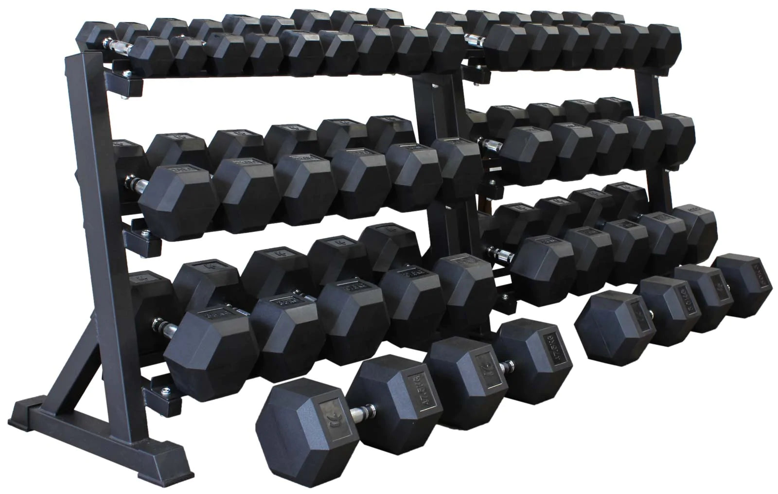 strength-shop-hex-dumbbell-rack-rangement-halt-res-3-niveaux image 5