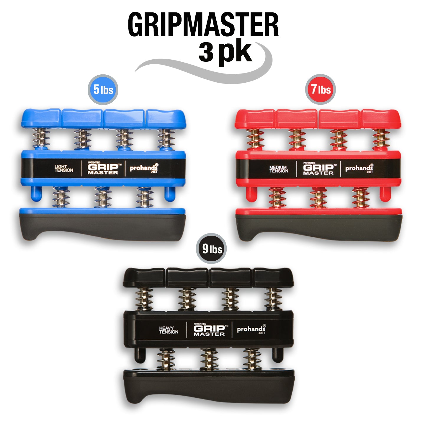 gripmaster-multi-packs-3-et-5-pi-ces-sets-exerciseurs-poigne-starter-advance-nav image 2