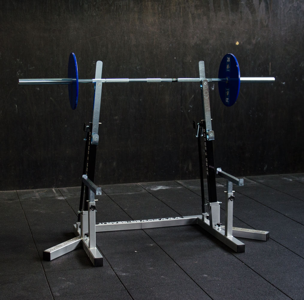power-gear-competition-rack-silver-bullet-rack-comp-tition-squat-bench image 5