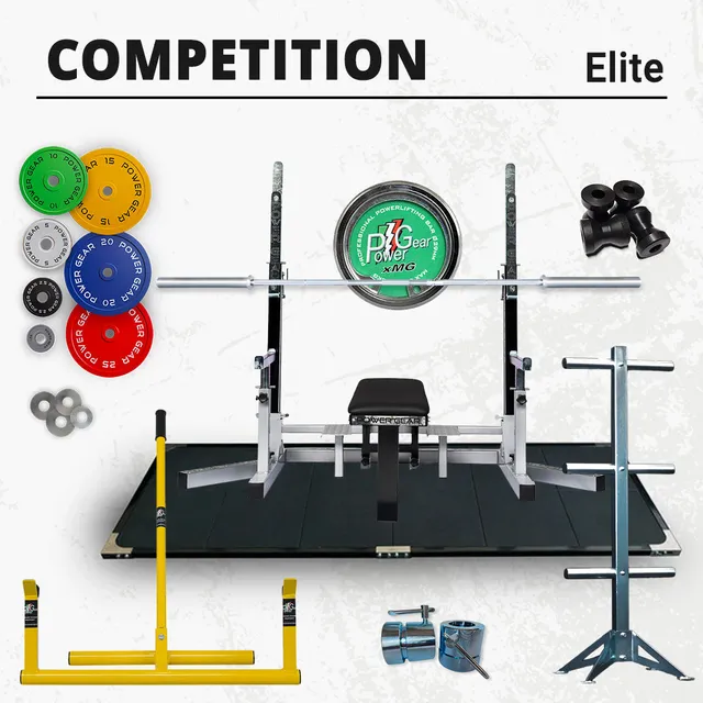 power-gear-pack-competition-elite-setup-powerlifting-complet-300-kg image 1