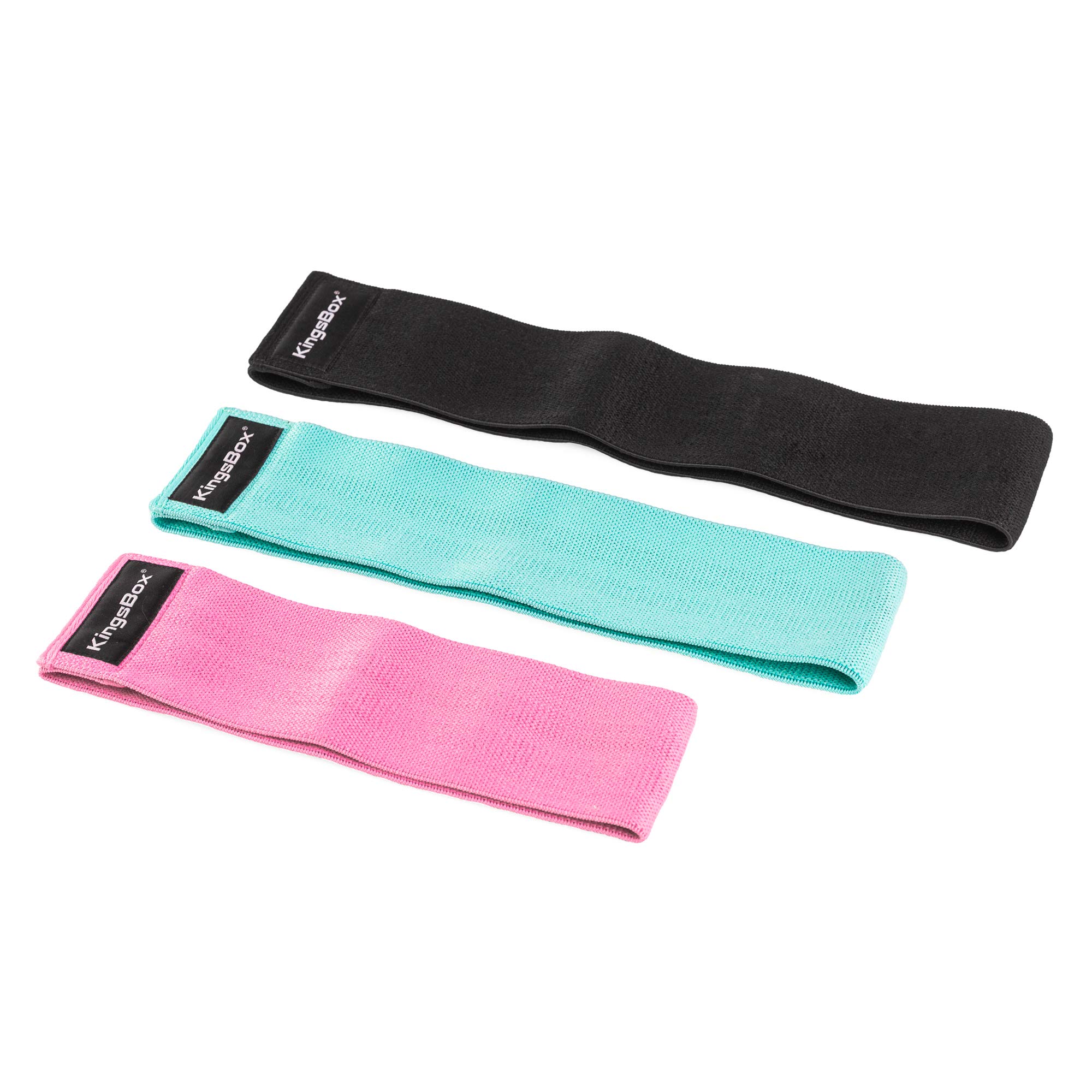 kingsbox-workout-bandes-lastique-tissu-set-de-3-antid-rapant image 2