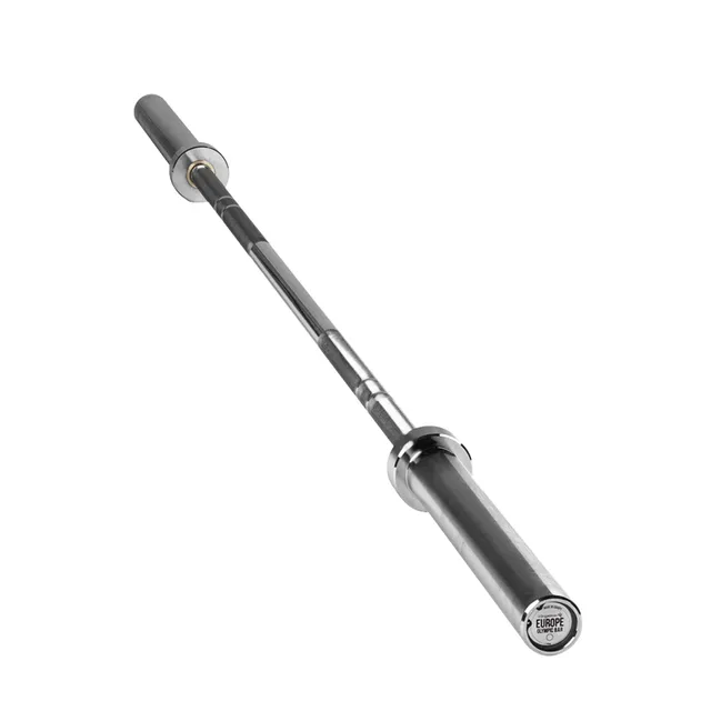 kingsbox-barre-europe-homme-barre-olympique-20-kg-28-mm-chrome-dur image 1