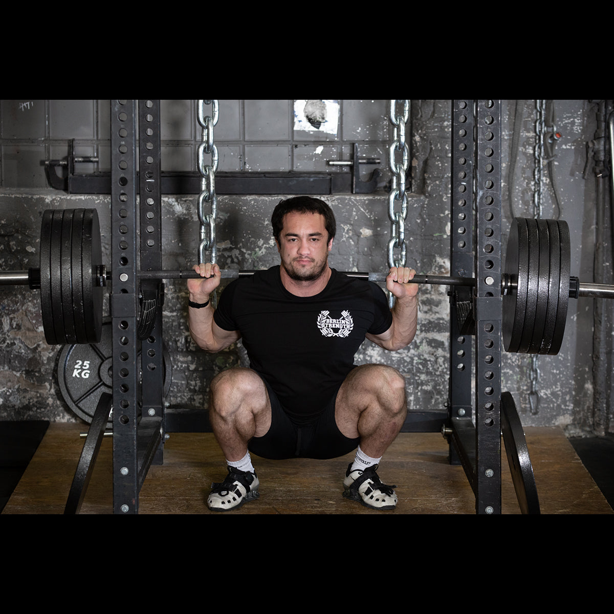 strength-shop-bastard-power-bar-barre-de-powerlifting-chrom-e-noire image 7