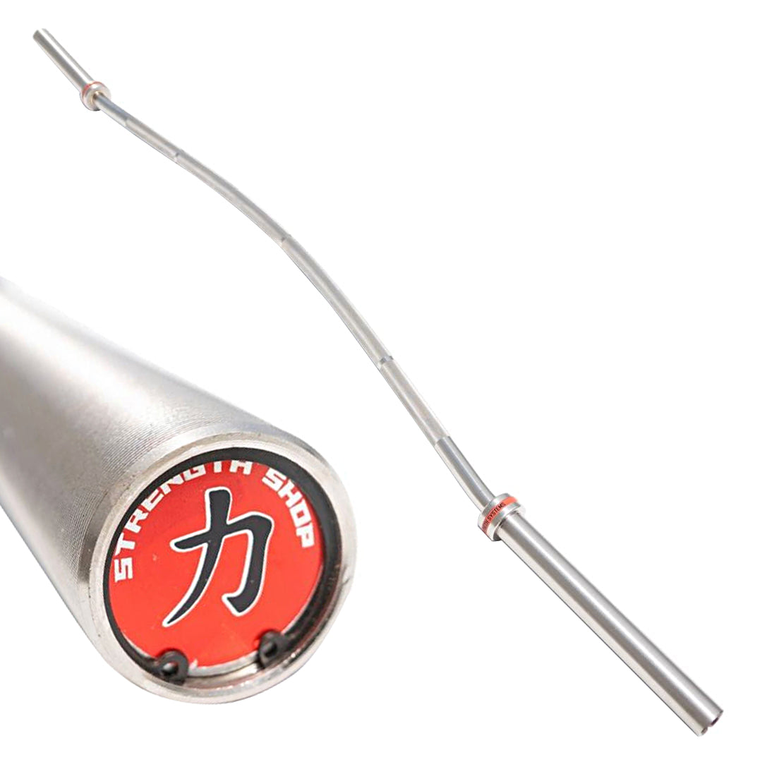 strength-shop-olympic-bow-bar-2-3m-barre-sp-cialit-squat image 1