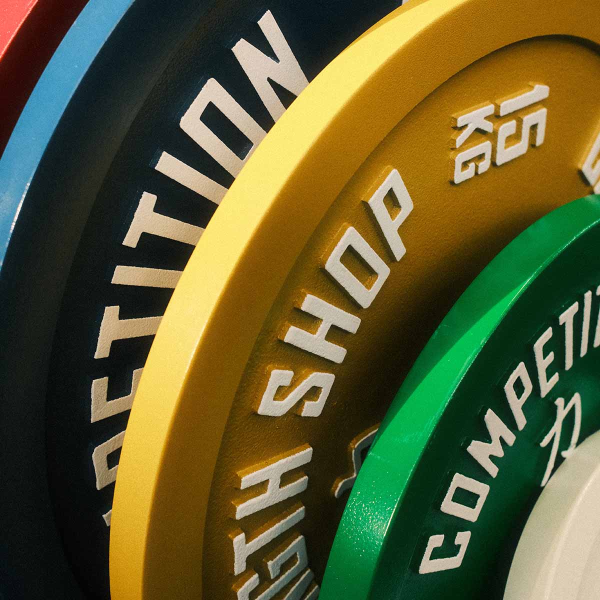 strength-shop-calibrated-plates-set-157-5-kg-disques-de-comp-tition-ipf image 7