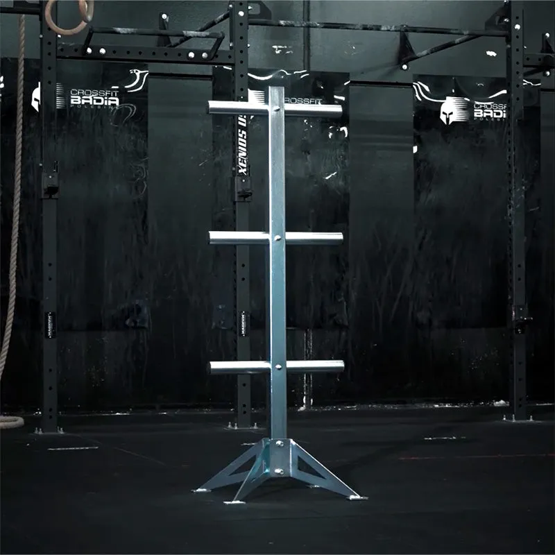 power-gear-weight-plates-rack-x-steel-range-disques-vertical image 1