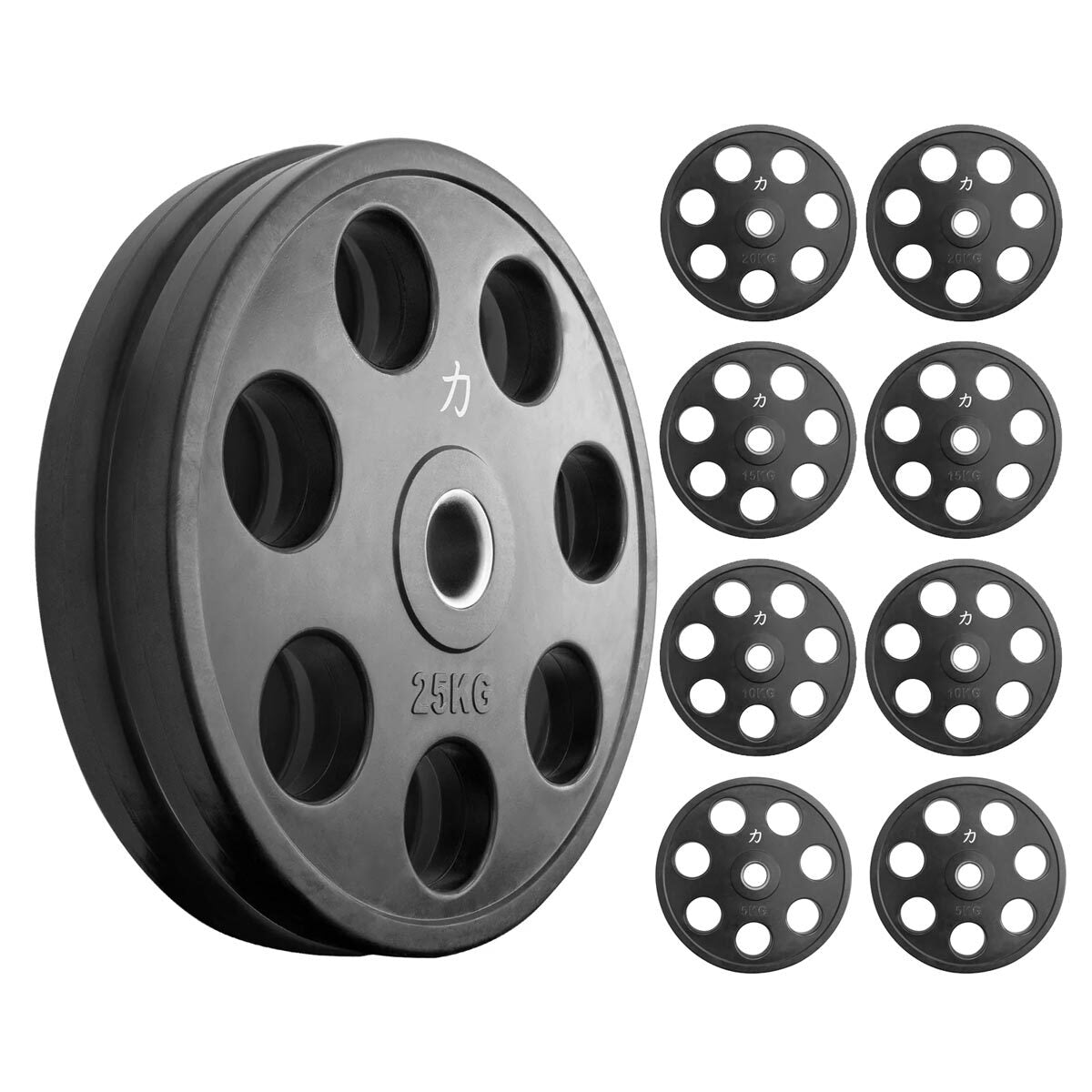 strength-shop-set-plaques-easy-grip-caoutchouc-140kg-150kg image 2