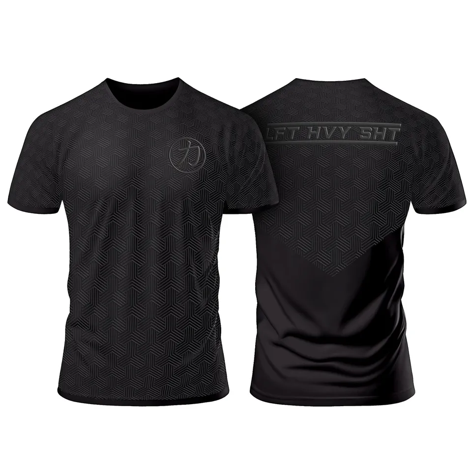 strength-shop-t-shirt-grip-strongman-noir-performance image 1