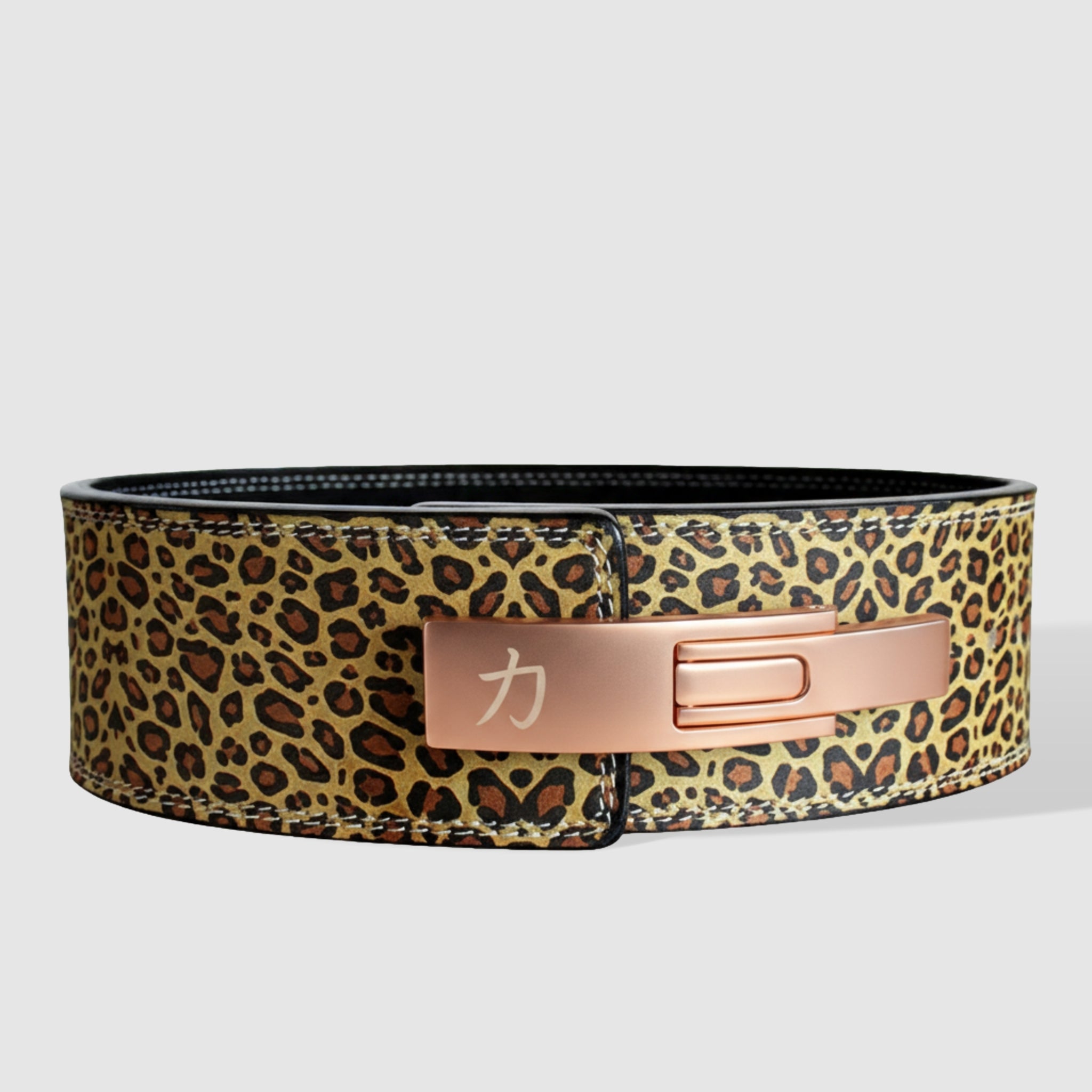 strength-shop-leopard-print-lever-belt-10mm-ceinture-de-musculation-ipf image 5