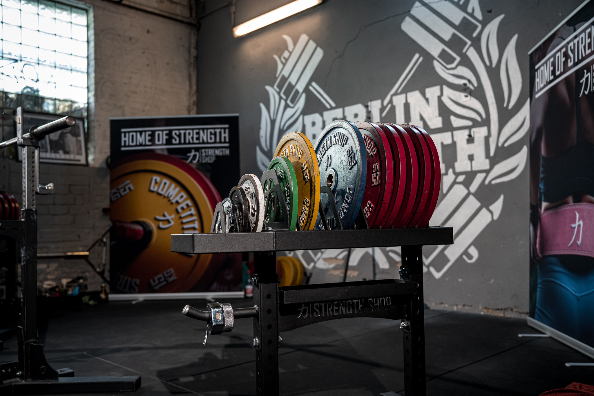 strength-shop-pro-competition-plate-storage-rack-de-rangement-disques-comp-titio image 3