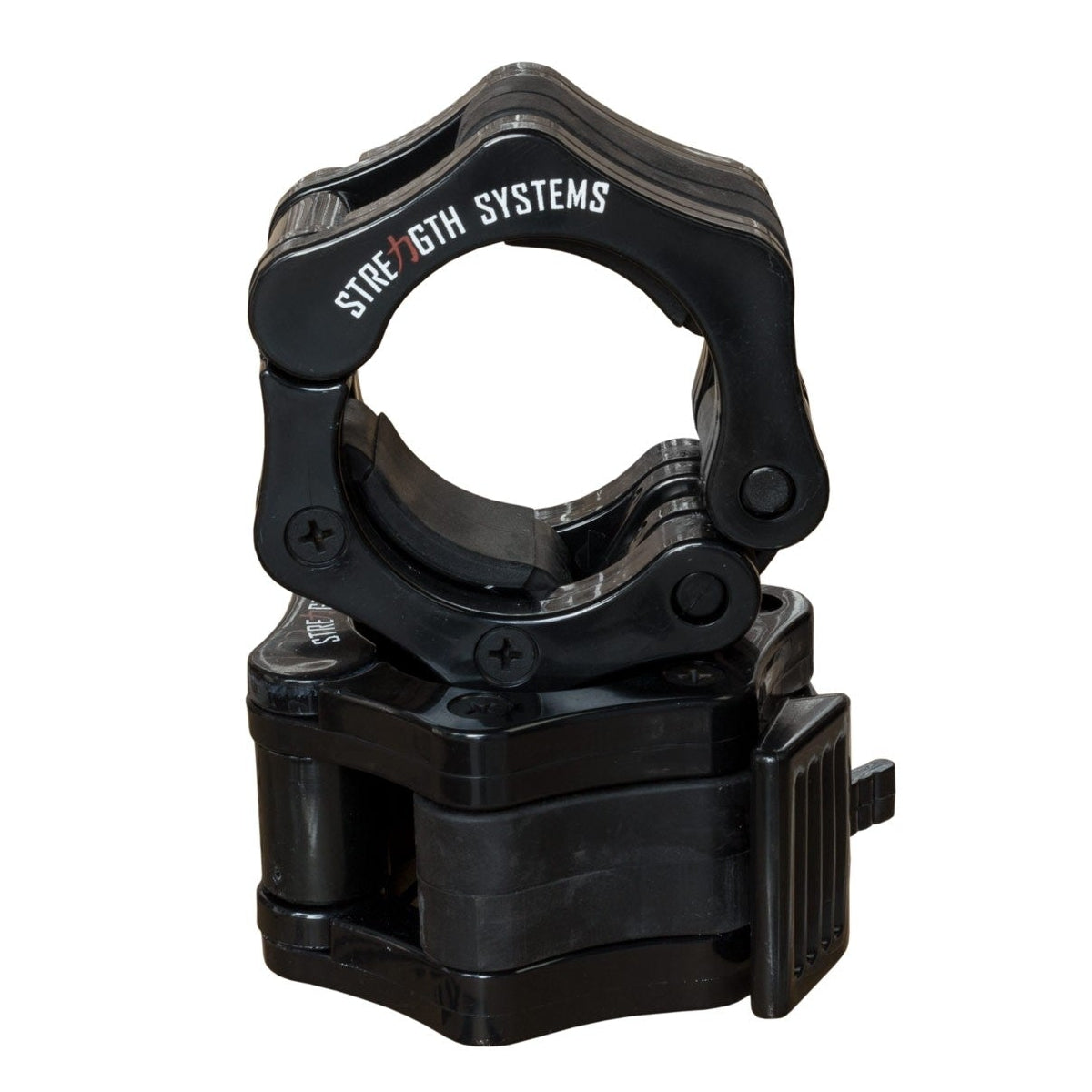 strength-shop-olympic-flip-lock-collars-noirs-paire-pour-barre-50-mm image 1