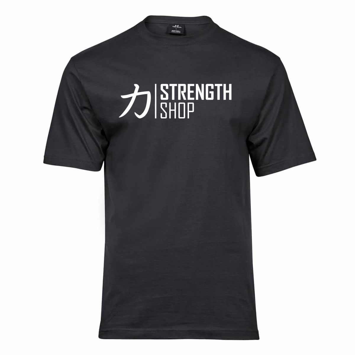 strength-shop-strength-wear-logo-t-shirt-v3-black-t-shirt-coton-185g image 1