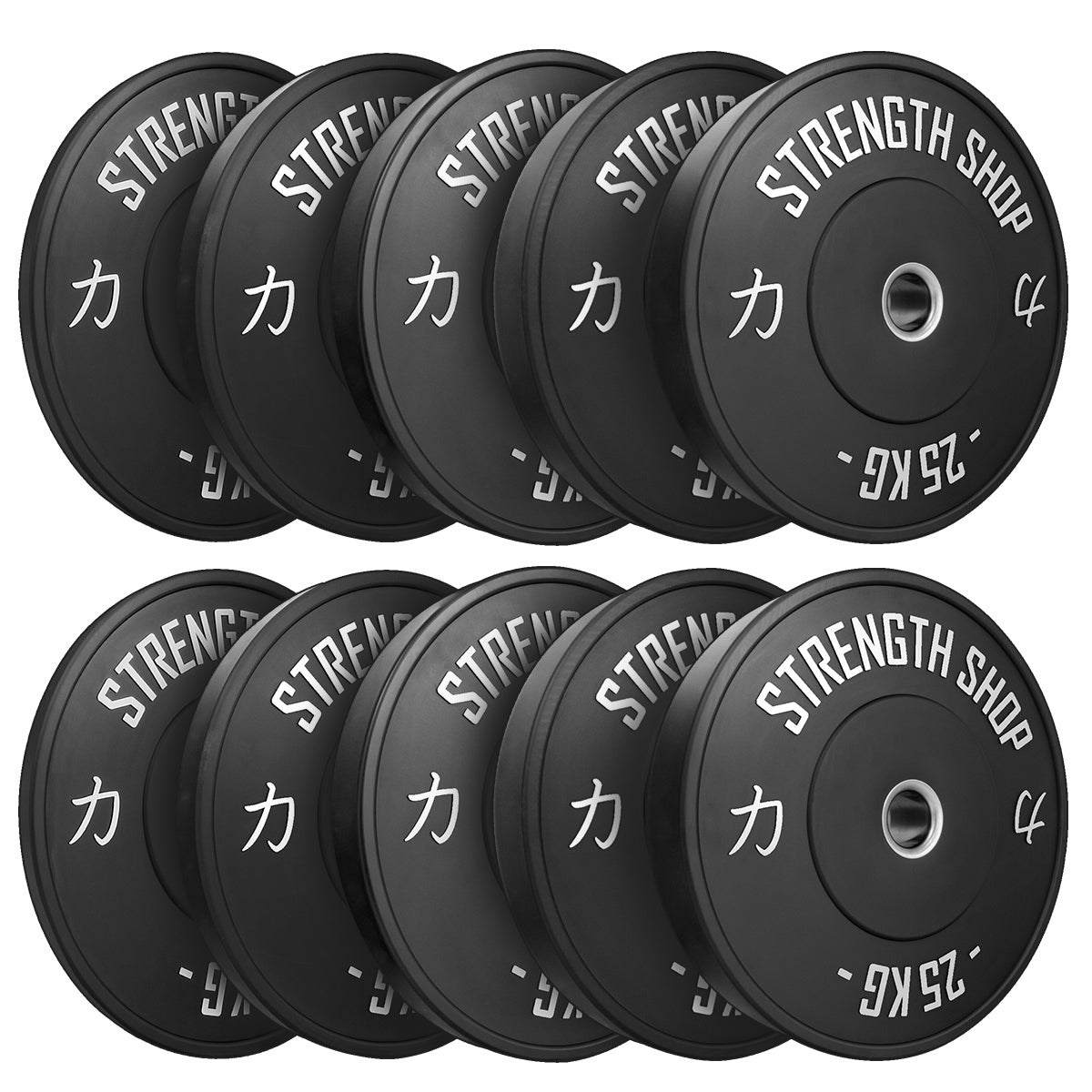 strength-shop-riot-disques-bumper-2-0-noirs-5kg-25kg image 6