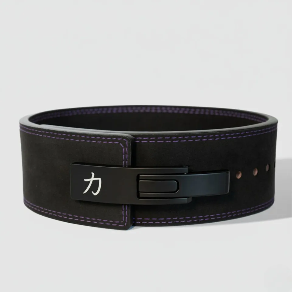 strength-shop-ceinture-lever-10mm-noire-surpiq-res-violettes-ipf-approved image 1