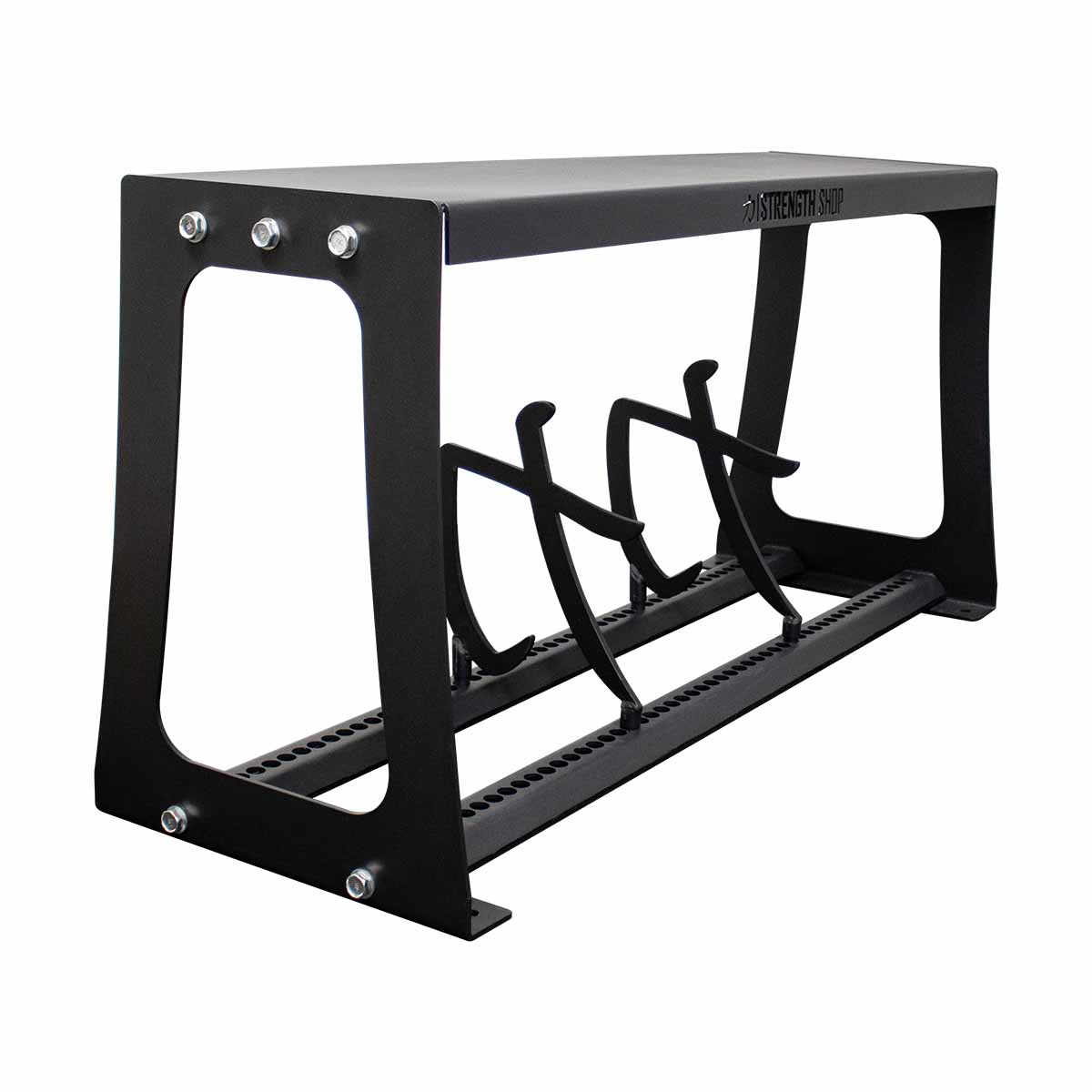 strength-shop-plate-storage-bench-banc-de-rangement-disques-acier image 1