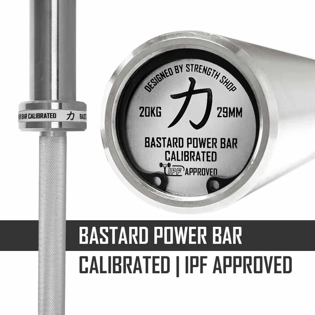 strength-shop-bastard-power-bar-calibr-e-20kg-ipf-approved-29mm image 1
