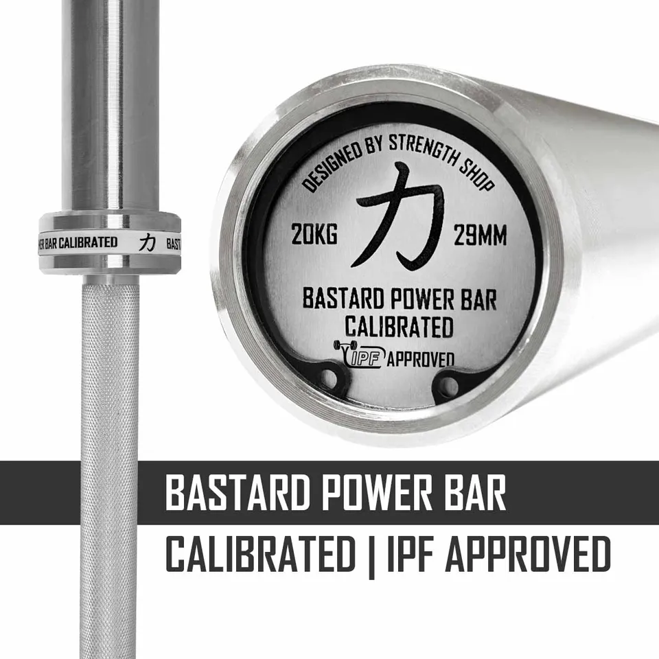 strength-shop-bastard-power-bar-calibr-e-20kg-ipf-approved-29mm image 1