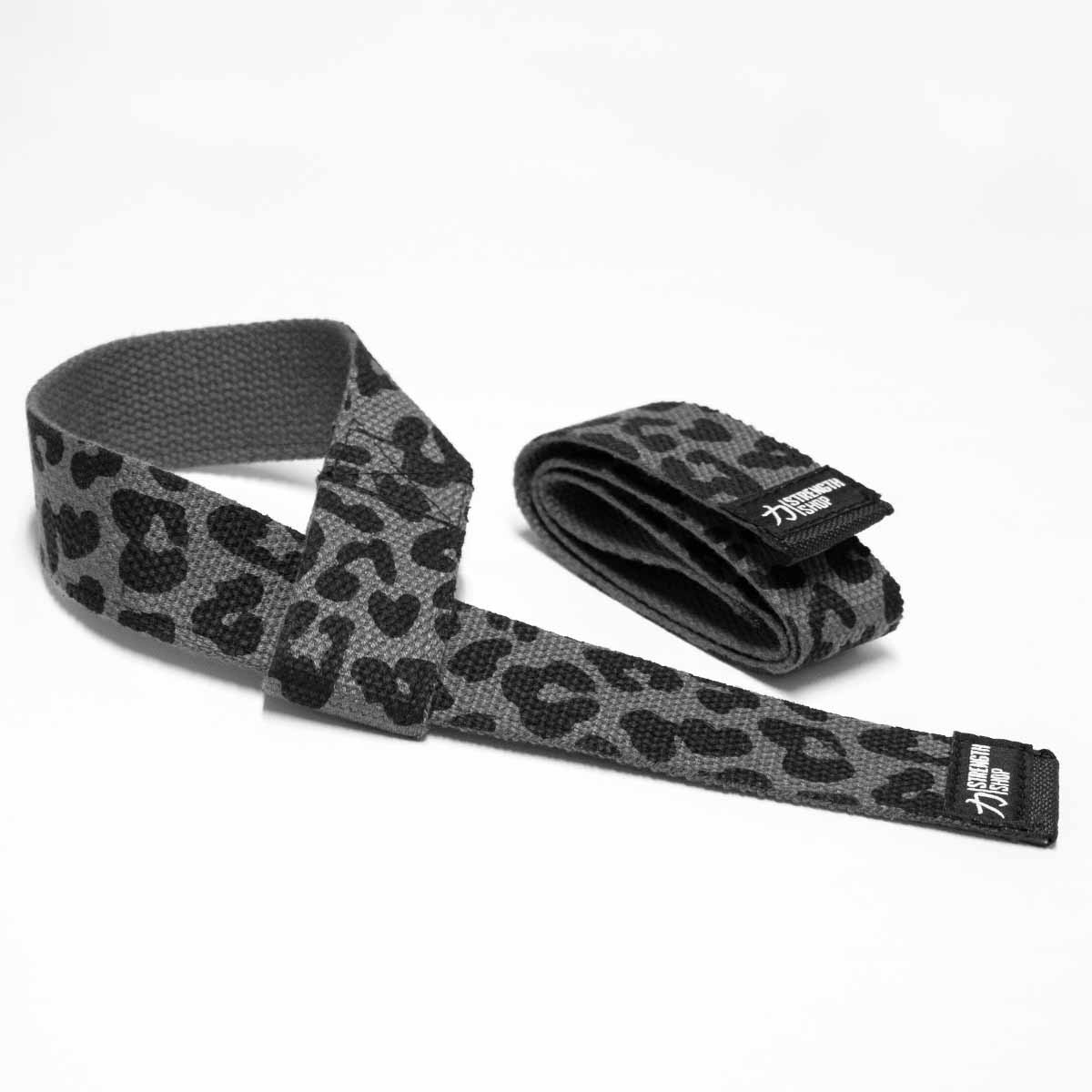 strength-shop-originals-lifting-straps-dark-leo-cotton-sangles-tirage image 1