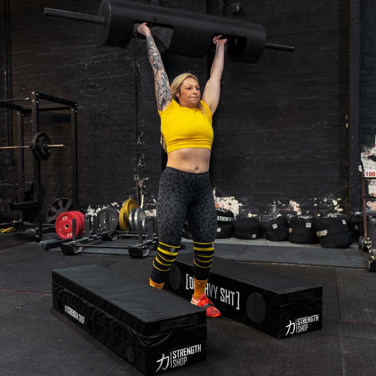 strength-shop-log-drop-pads-strongman-paire image 2