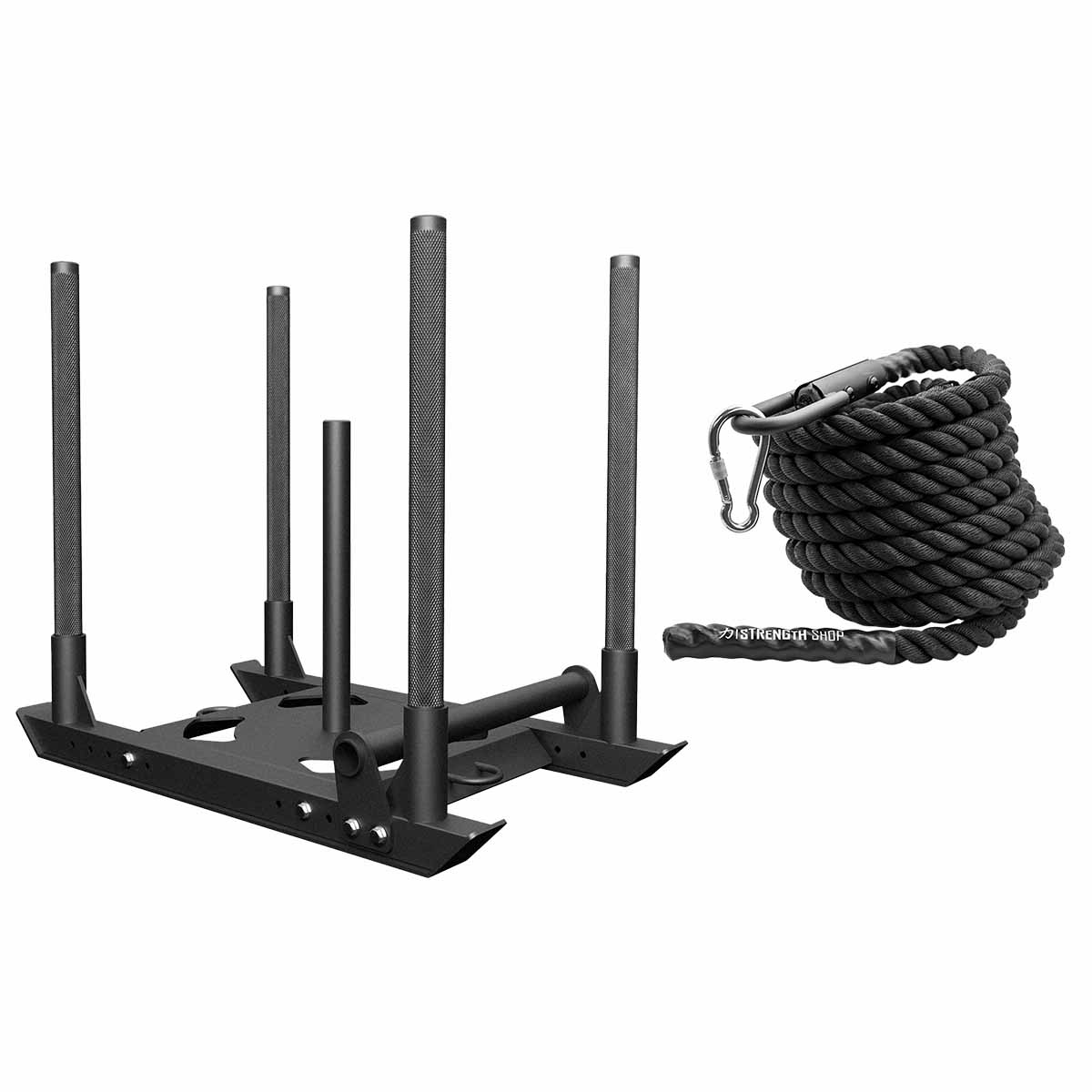 strength-shop-sled-pull-bundles-pack-tra-neau-4-pole-disques-corde image 8