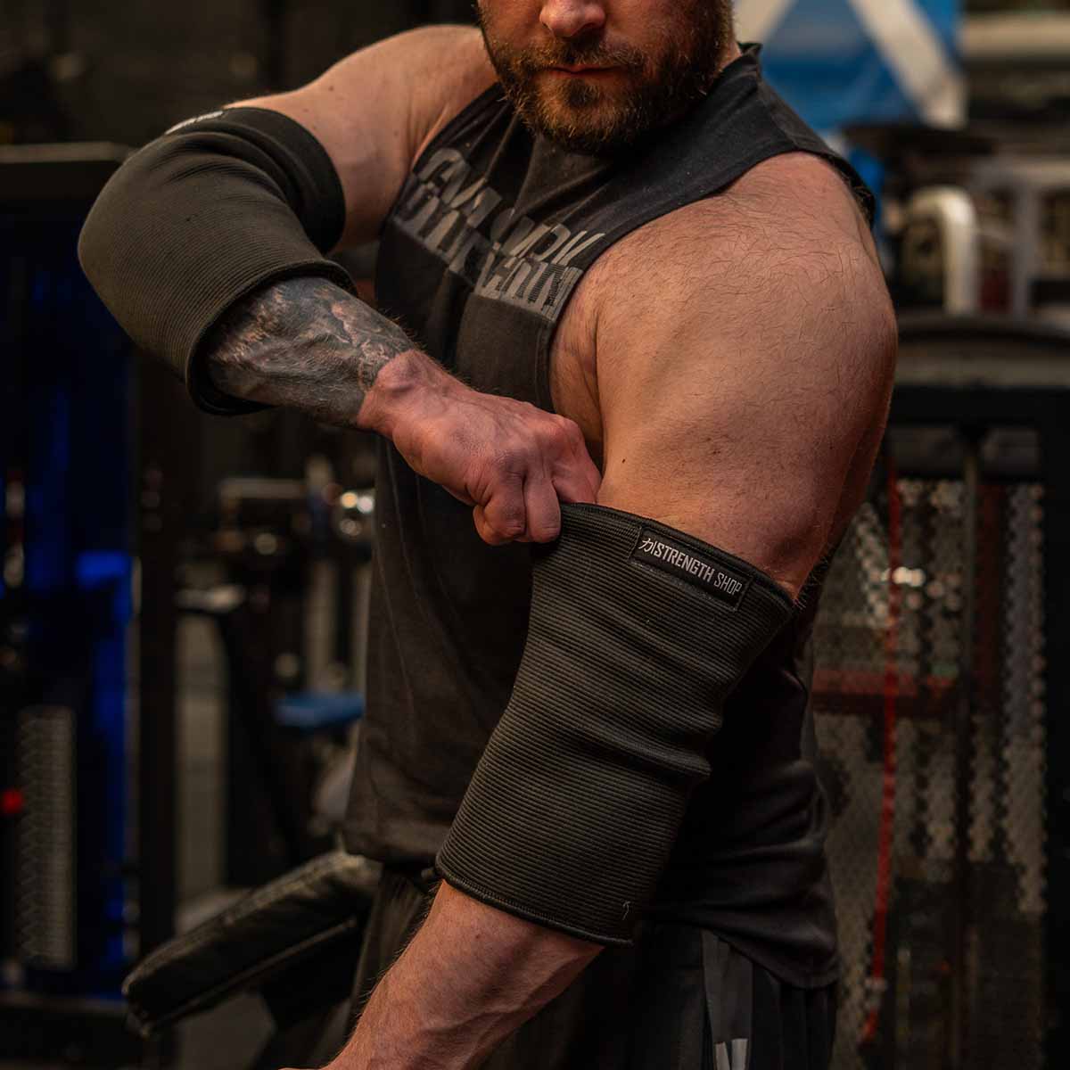 strength-shop-coudi-res-single-ply-elbow-sleeves image 2