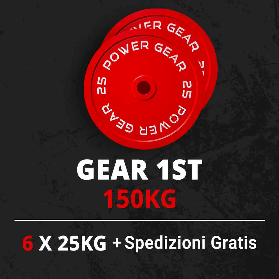 power-gear-set-dischi-gear-1st-150-kg-6x25-kg image 1