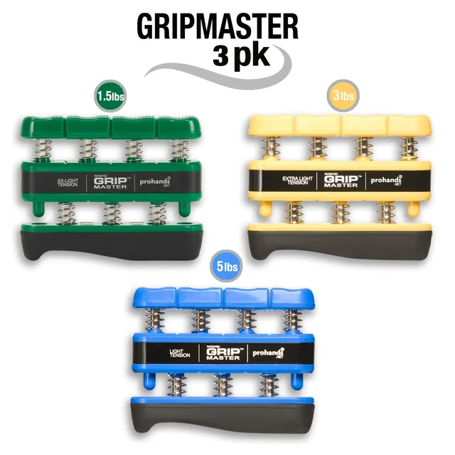 gripmaster-multi-packs-3-et-5-pi-ces-sets-exerciseurs-poigne-starter-advance-nav image 1
